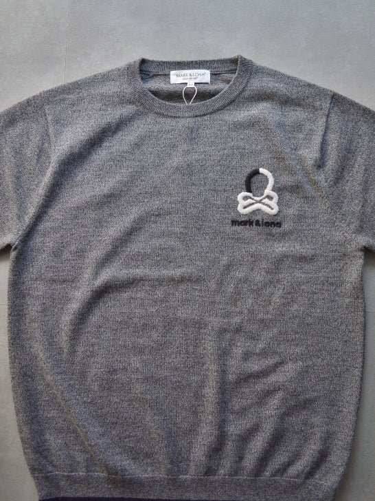 Quadro Silky Wool Sweater | MEN / H.GREY