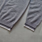 Quadro Silky Wool Sweater | MEN / H.GREY