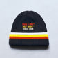 Ever Striped Cable Knit Beanie | MEN and WOMEN / BLACK