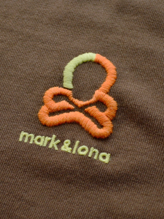 Quadro Silky Wool Sweater | MEN / BROWN