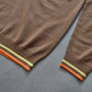Quadro Silky Wool Sweater | MEN / BROWN