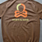 Quadro Silky Wool Sweater | MEN / BROWN