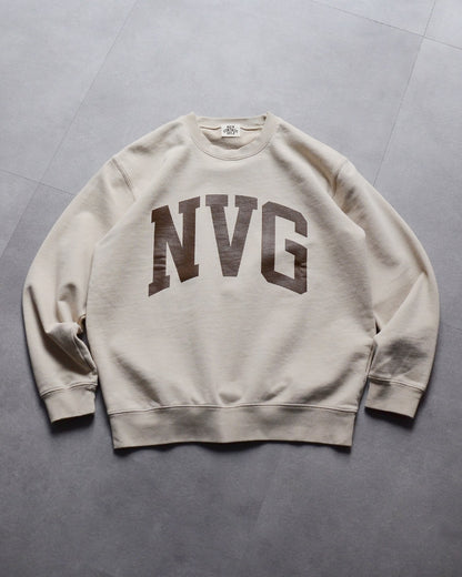 NVG New Used Crew Sweat Shirt(BEIGE)