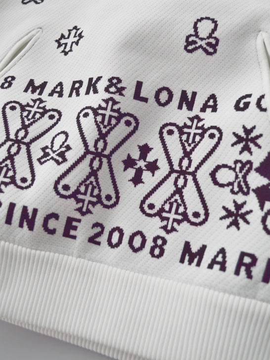 Svastika Poly Flex Hoodie | MEN / WHITE