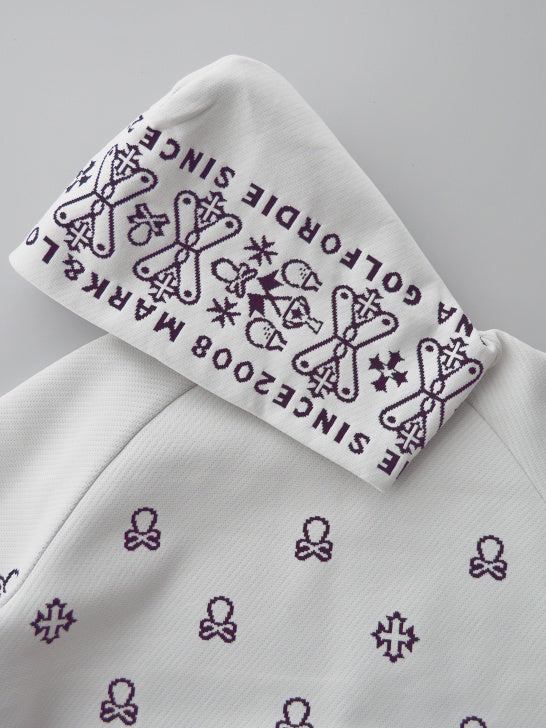 Svastika Poly Flex Hoodie | MEN / WHITE