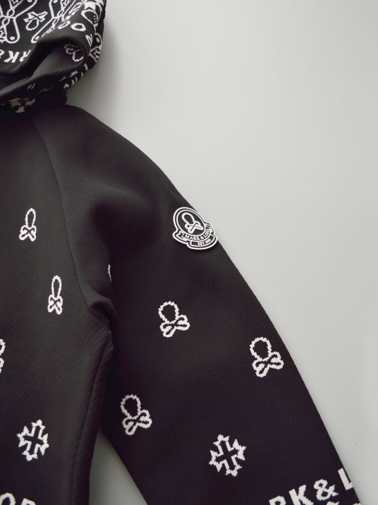 Svastika Poly Flex Hoodie | MEN / BLACK