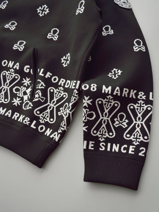Svastika Poly Flex Hoodie | MEN / BLACK