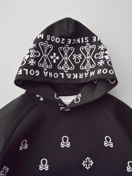 Svastika Poly Flex Hoodie | MEN / BLACK
