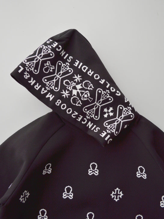 Svastika Poly Flex Hoodie | MEN / BLACK