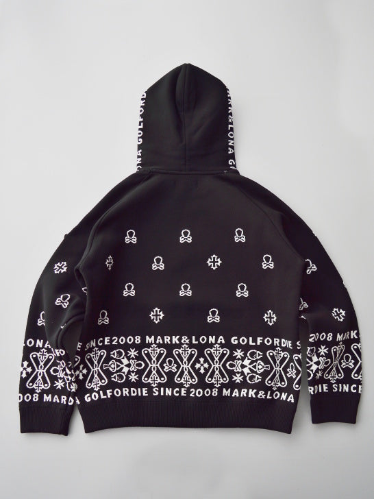 Svastika Poly Flex Hoodie | MEN / BLACK
