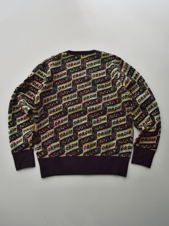 Dépêche Geometry Jacquard Knit | MEN / BLACK