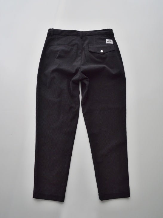 SVKA4026［サルベージパブリックコレパ］ウカコーデュロイトラウザーズ / BLACK