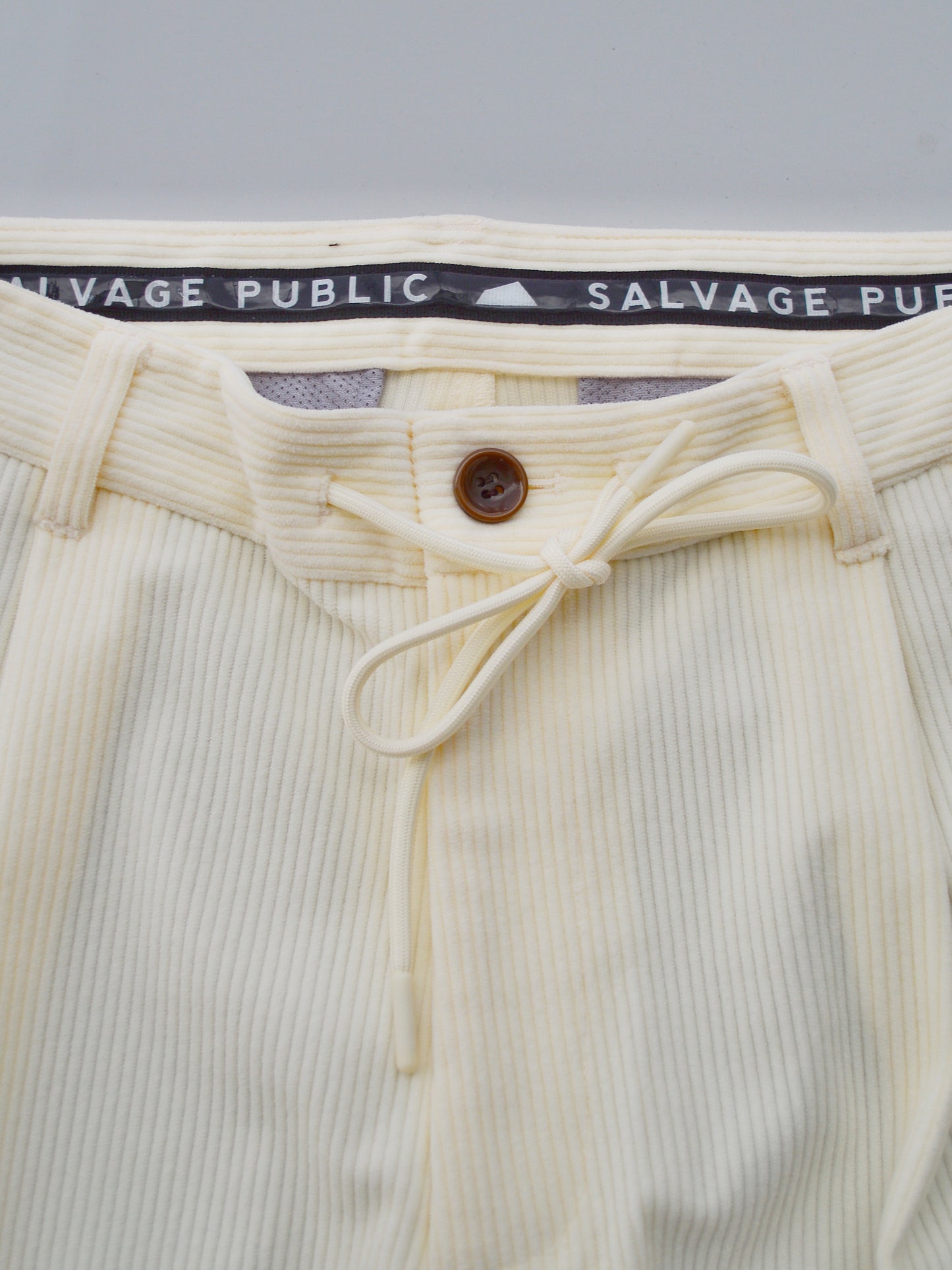 SVKA4026［サルベージパブリックコレパ］ウカコーデュロイトラウザーズ / IVORY