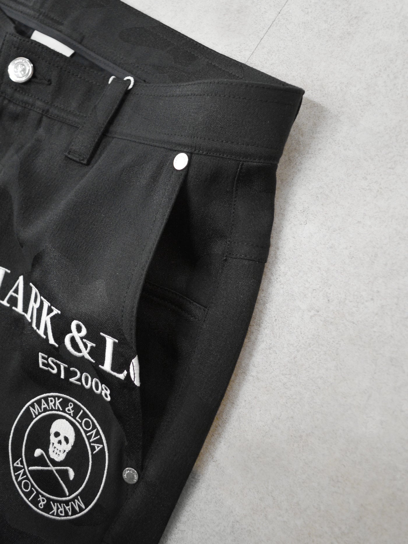 Gauge Utility Camo Jacquard Shorts | MEN / BLACK