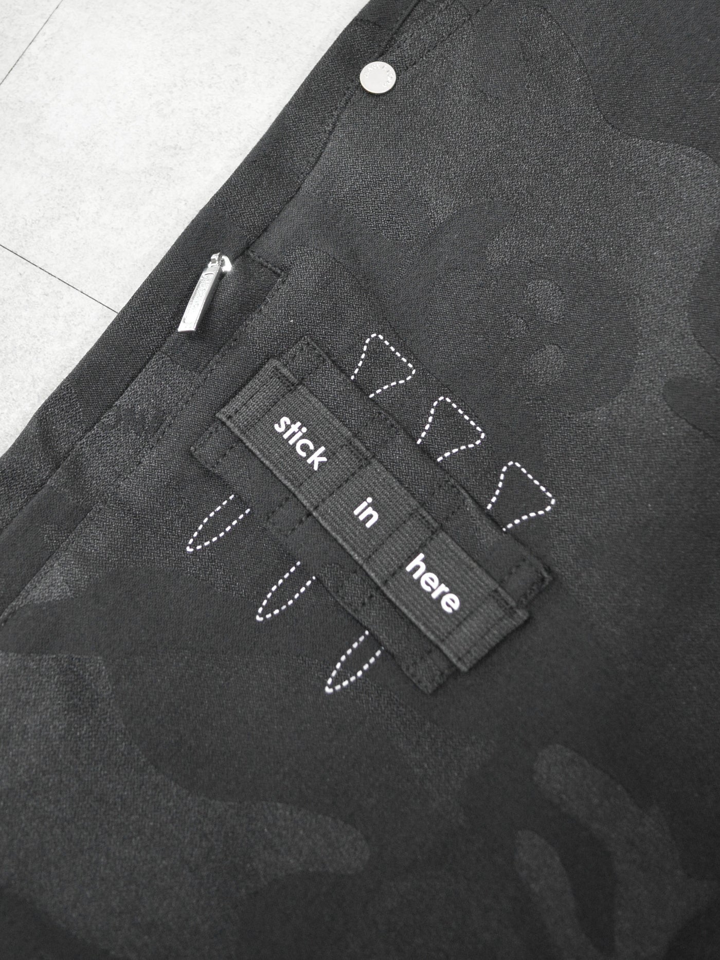 Gauge Utility Camo Jacquard Shorts | MEN / BLACK