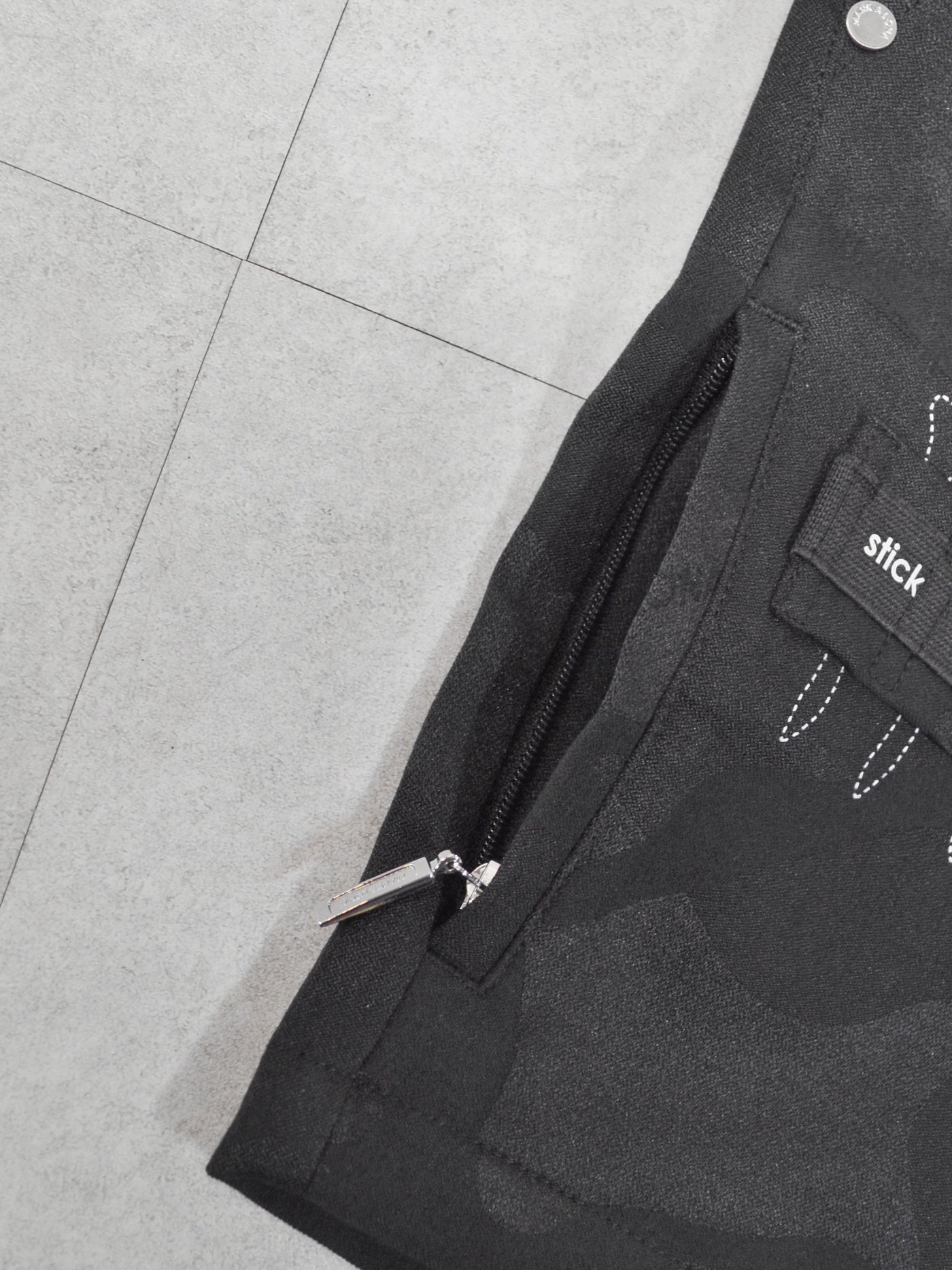 Gauge Utility Camo Jacquard Shorts | MEN / BLACK