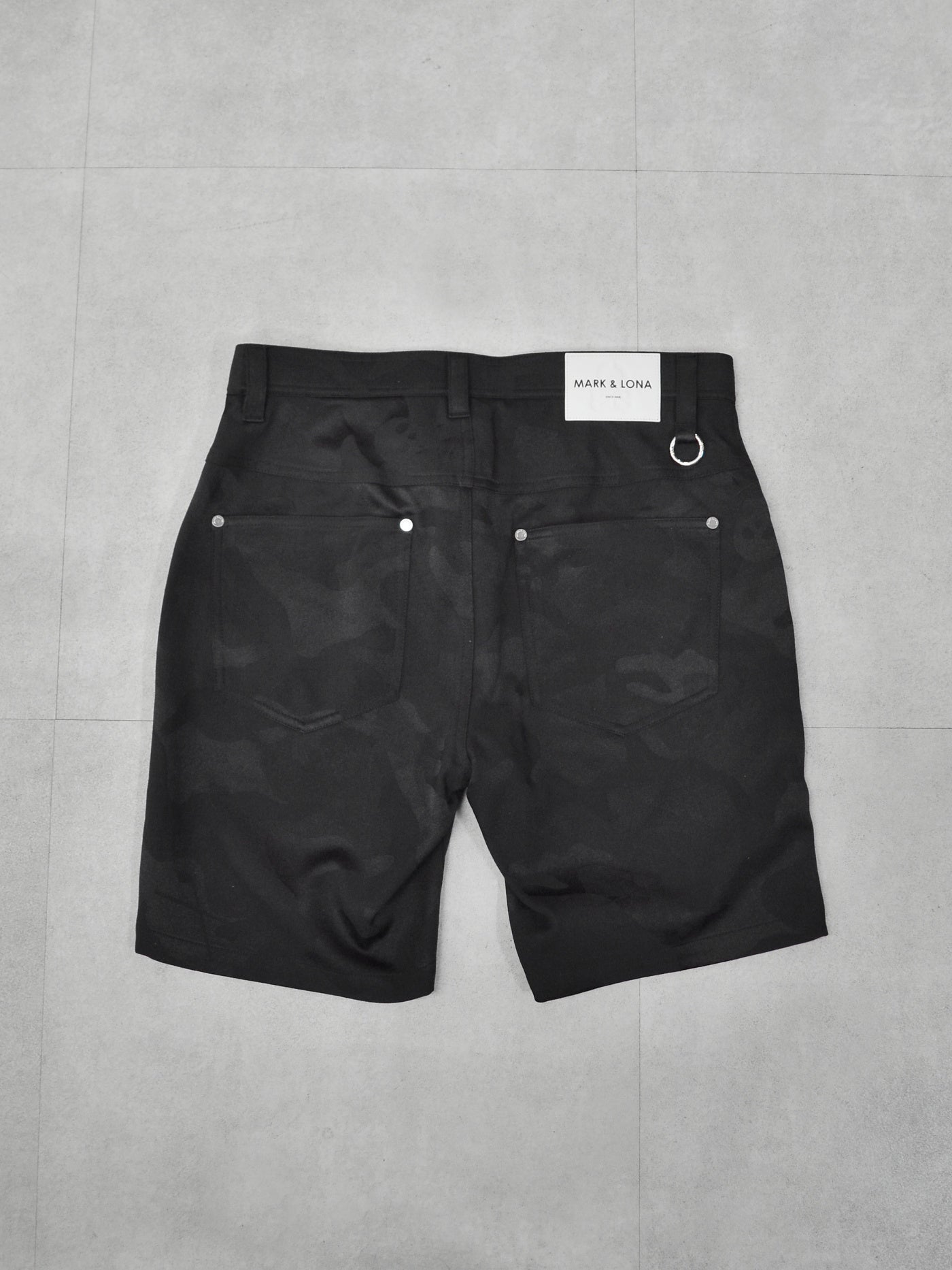 Gauge Utility Camo Jacquard Shorts | MEN / BLACK