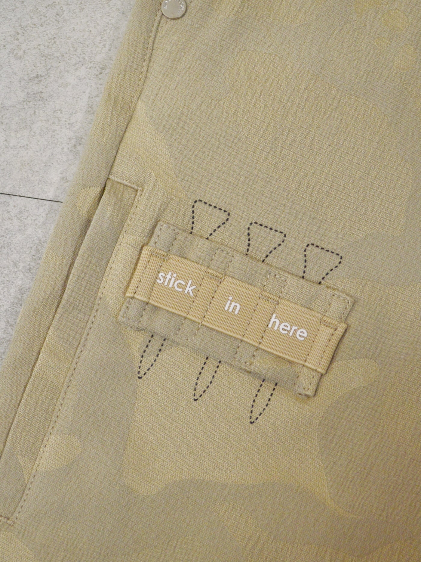 Gauge Utility Camo Jacquard Shorts | MEN / BEIGE