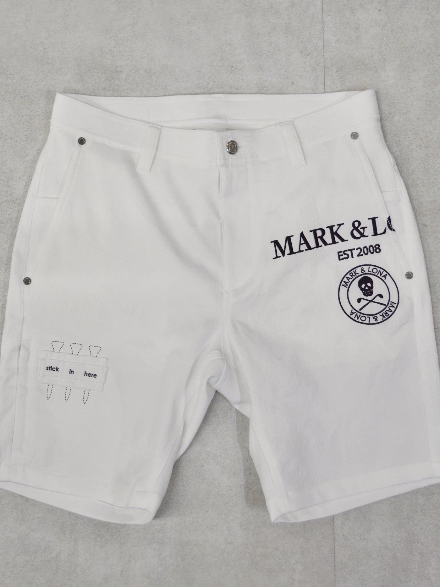 Gauge Utility Camo Jacquard Shorts | MEN / WHITE