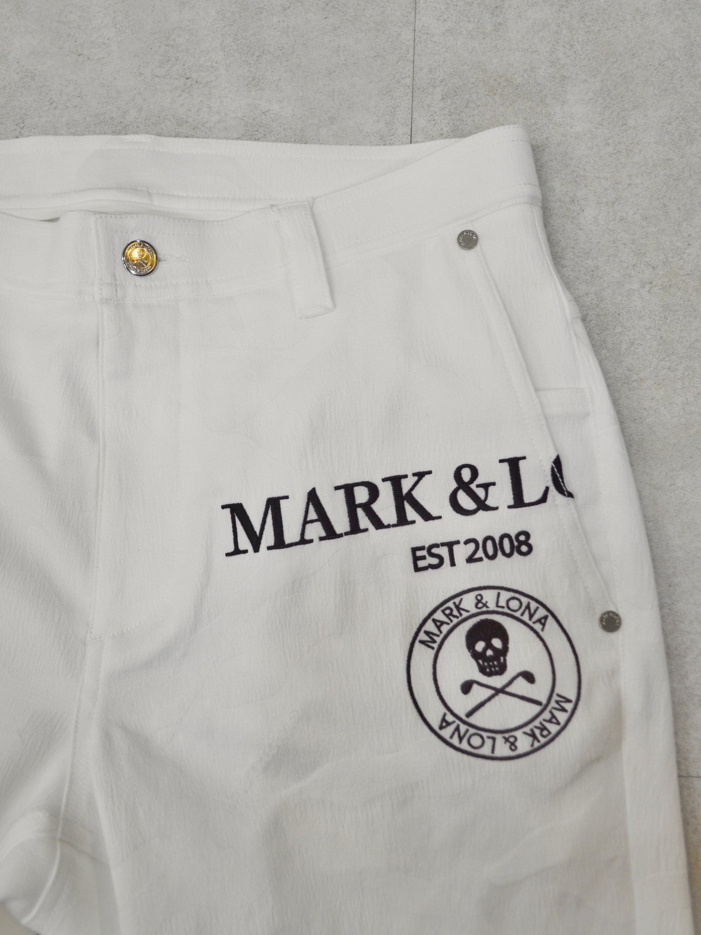 Gauge Utility Camo Jacquard Shorts | MEN / WHITE