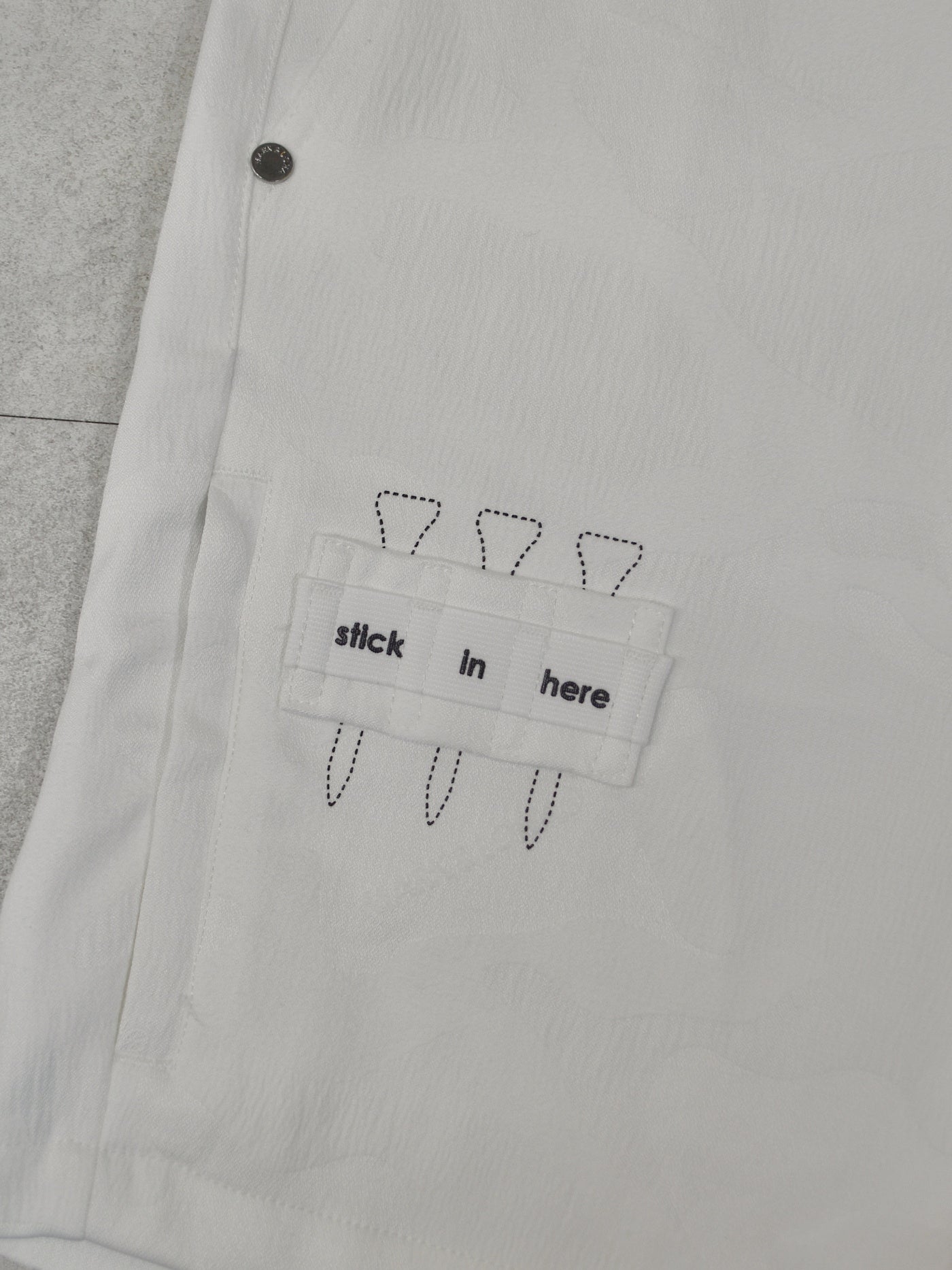 Gauge Utility Camo Jacquard Shorts | MEN / WHITE