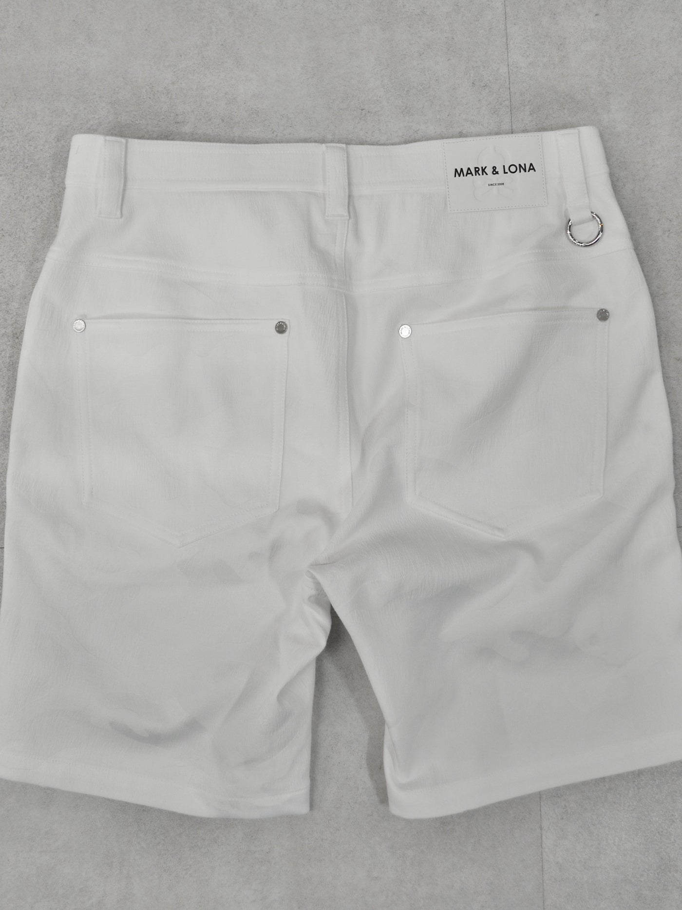 Gauge Utility Camo Jacquard Shorts | MEN / WHITE