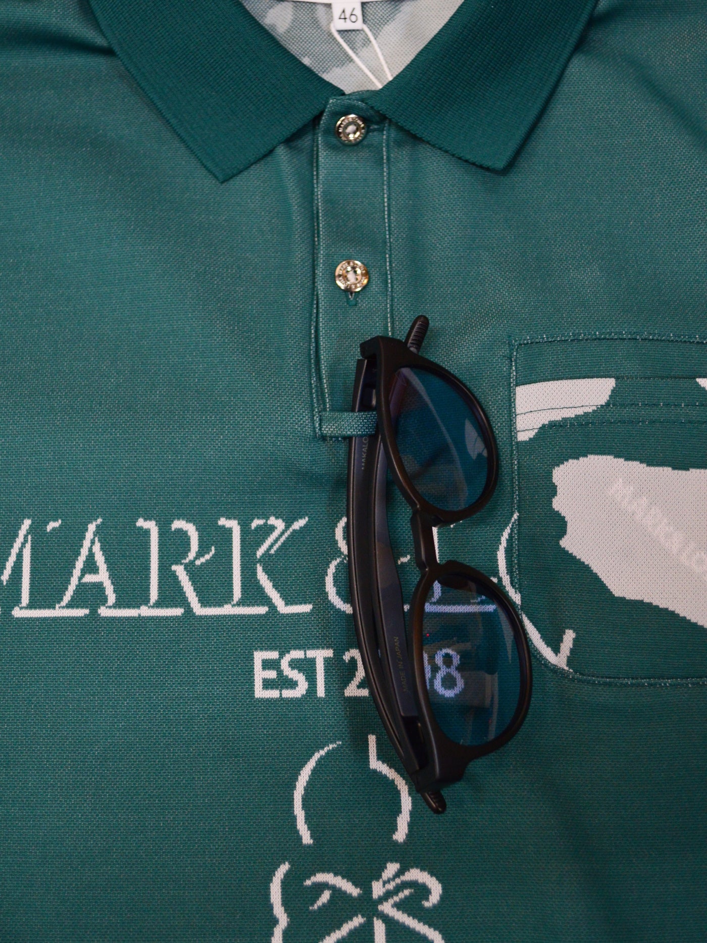 Gauge Camouflage Jacquard Polo | MEN / GREEN