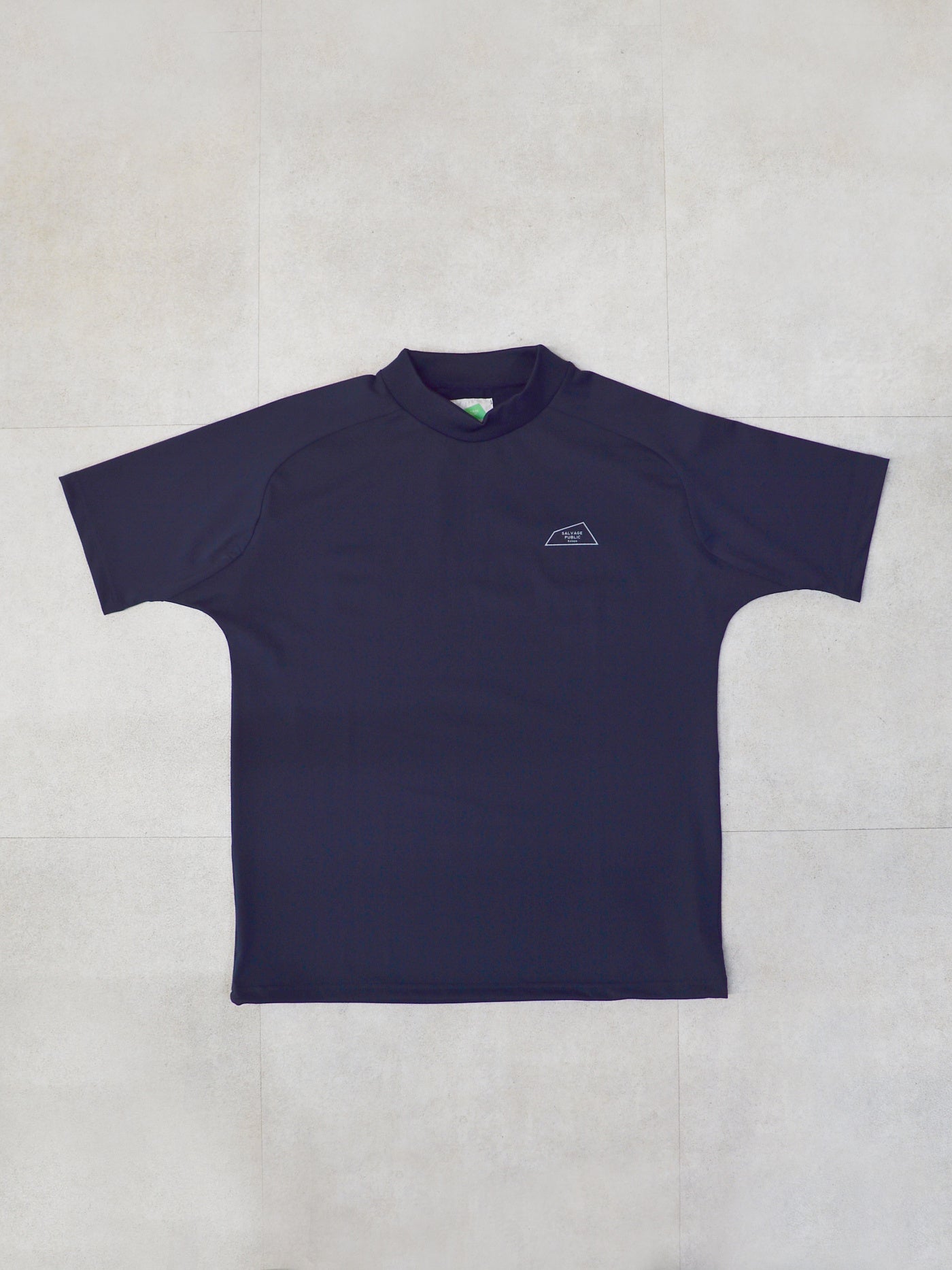 SVKS6012［サルベージパブリックコレパ］アロヘアモックネック S/S(LOCAL GOLFERS UNION) / NAVY