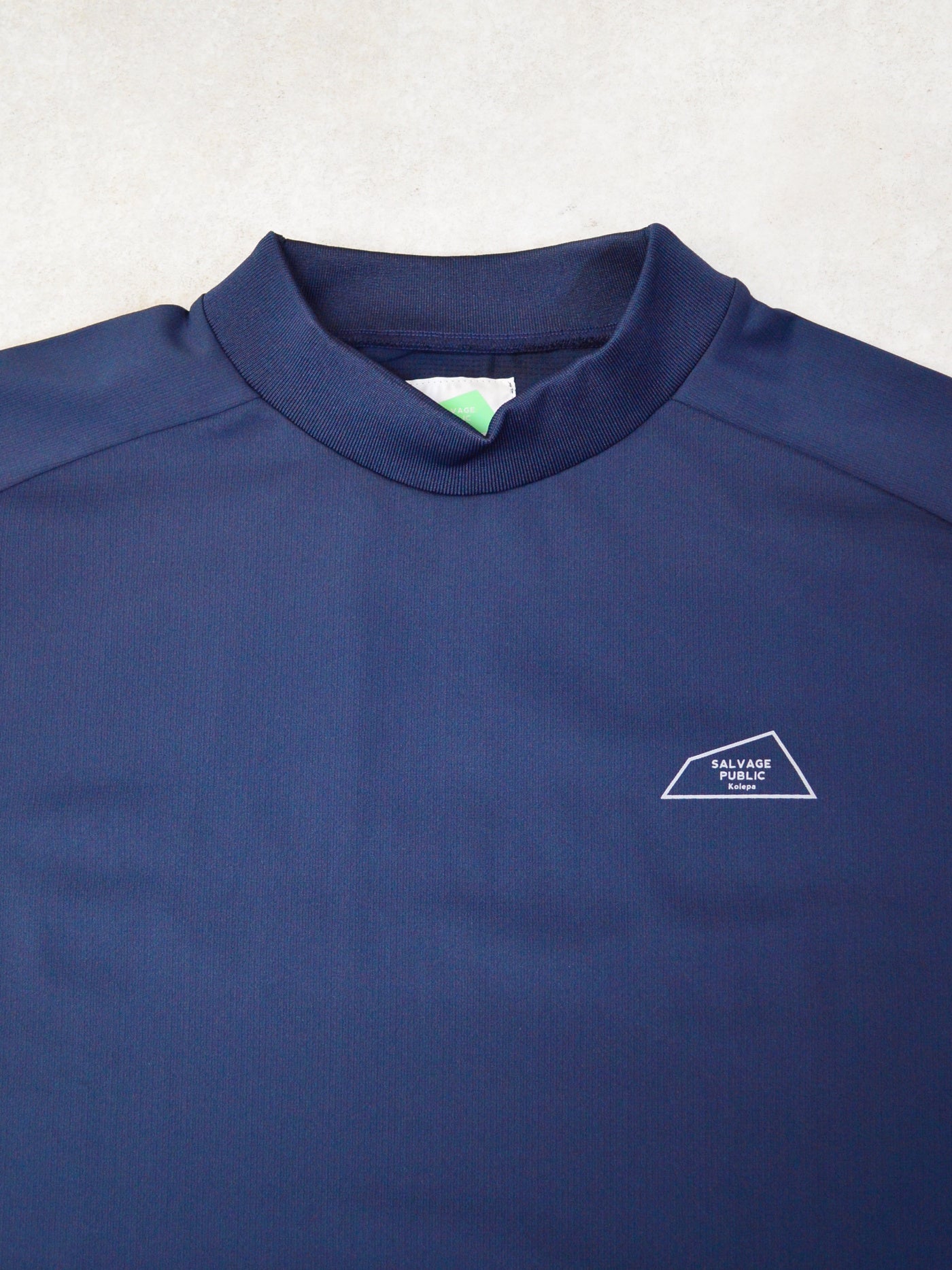 SVKS6012［サルベージパブリックコレパ］アロヘアモックネック S/S(LOCAL GOLFERS UNION) / NAVY