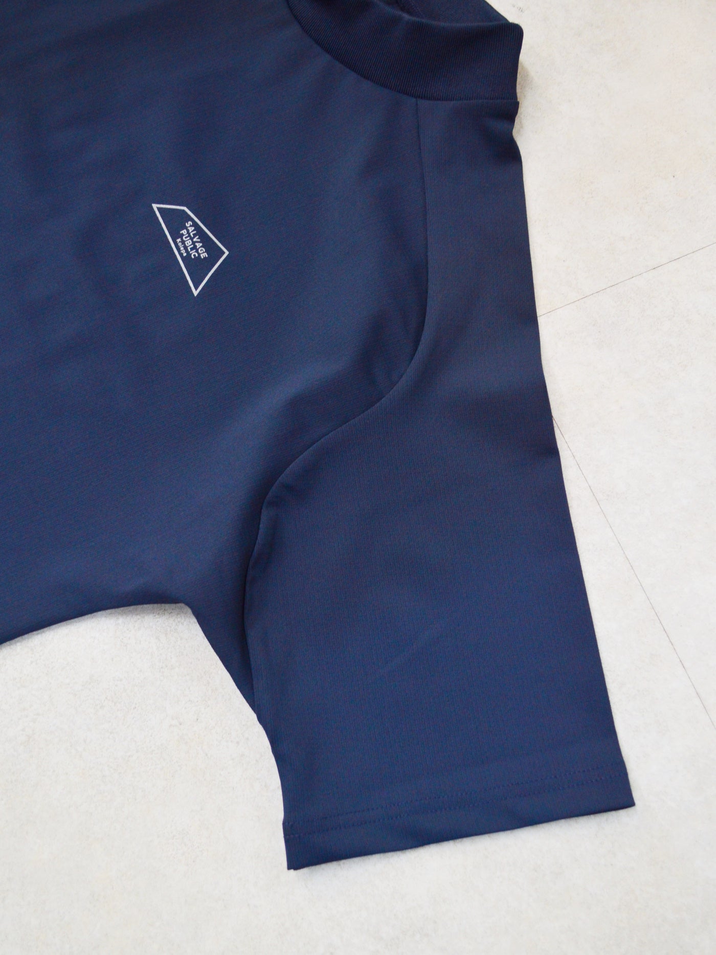 SVKS6012［サルベージパブリックコレパ］アロヘアモックネック S/S(LOCAL GOLFERS UNION) / NAVY