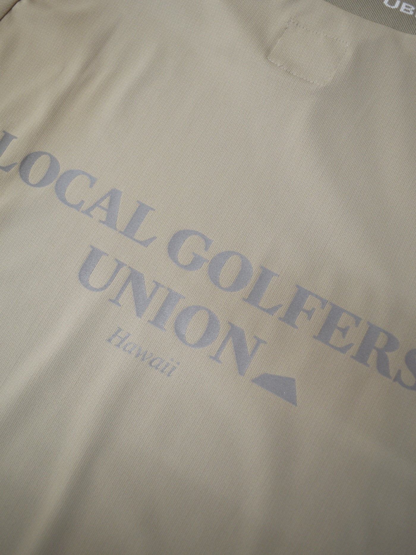 SVKS6012［サルベージパブリックコレパ］アロヘアモックネック S/S(LOCAL GOLFERS UNION) / BEIGE