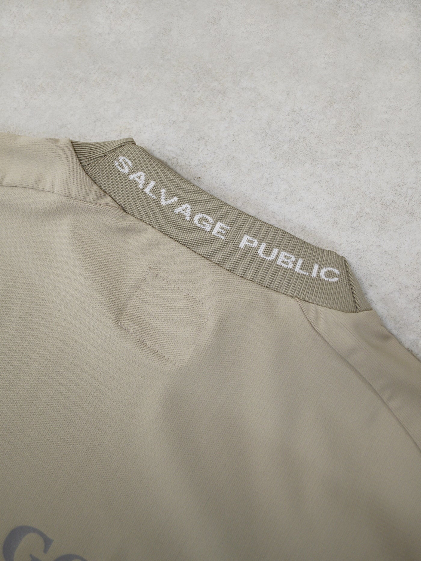 SVKS6012［サルベージパブリックコレパ］アロヘアモックネック S/S(LOCAL GOLFERS UNION) / BEIGE