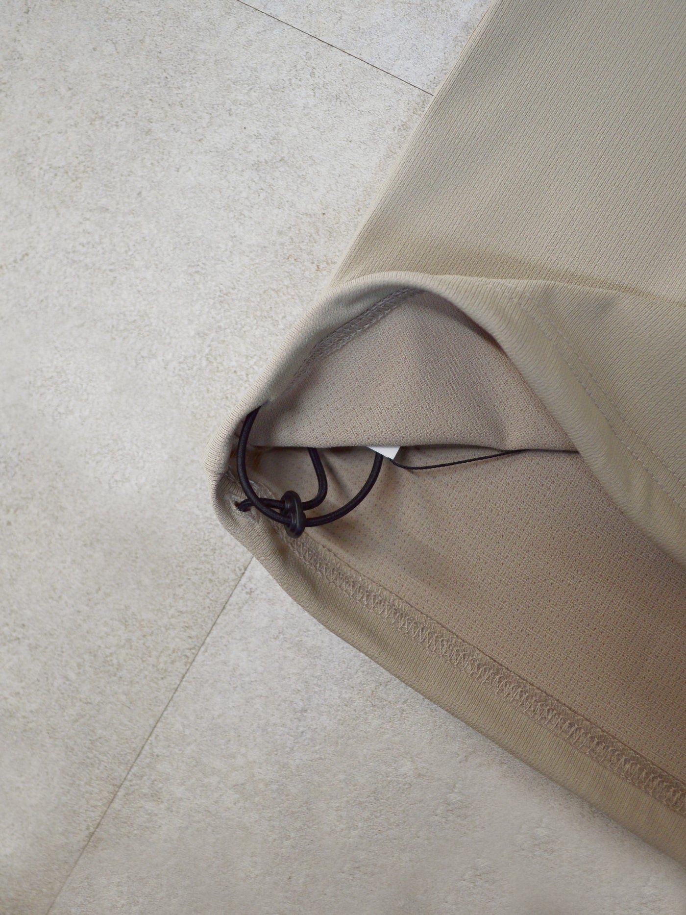 SVKS6011［サルベージパブリックコレパ］アロヘアテックポロ S/S (Pitch＆Run) / BEIGE