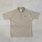 SVKS6011［サルベージパブリックコレパ］アロヘアテックポロ S/S (Pitch＆Run) / BEIGE