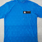 Imperial Jacquard Mock Tee | MEN / BLUE