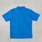 Imperial Jacquard Mock Tee | MEN / BLUE