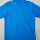 Imperial Jacquard Mock Tee | MEN / BLUE
