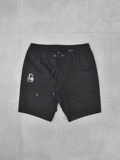 Quadra Performance Twill Golf Shorts | MEN / BLACK