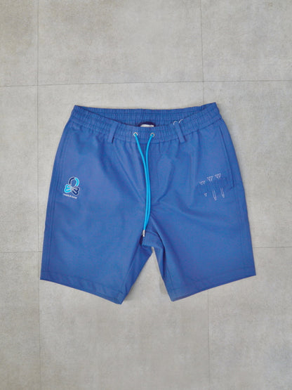 Quadra Performance Twill Golf Shorts | MEN / BLUE