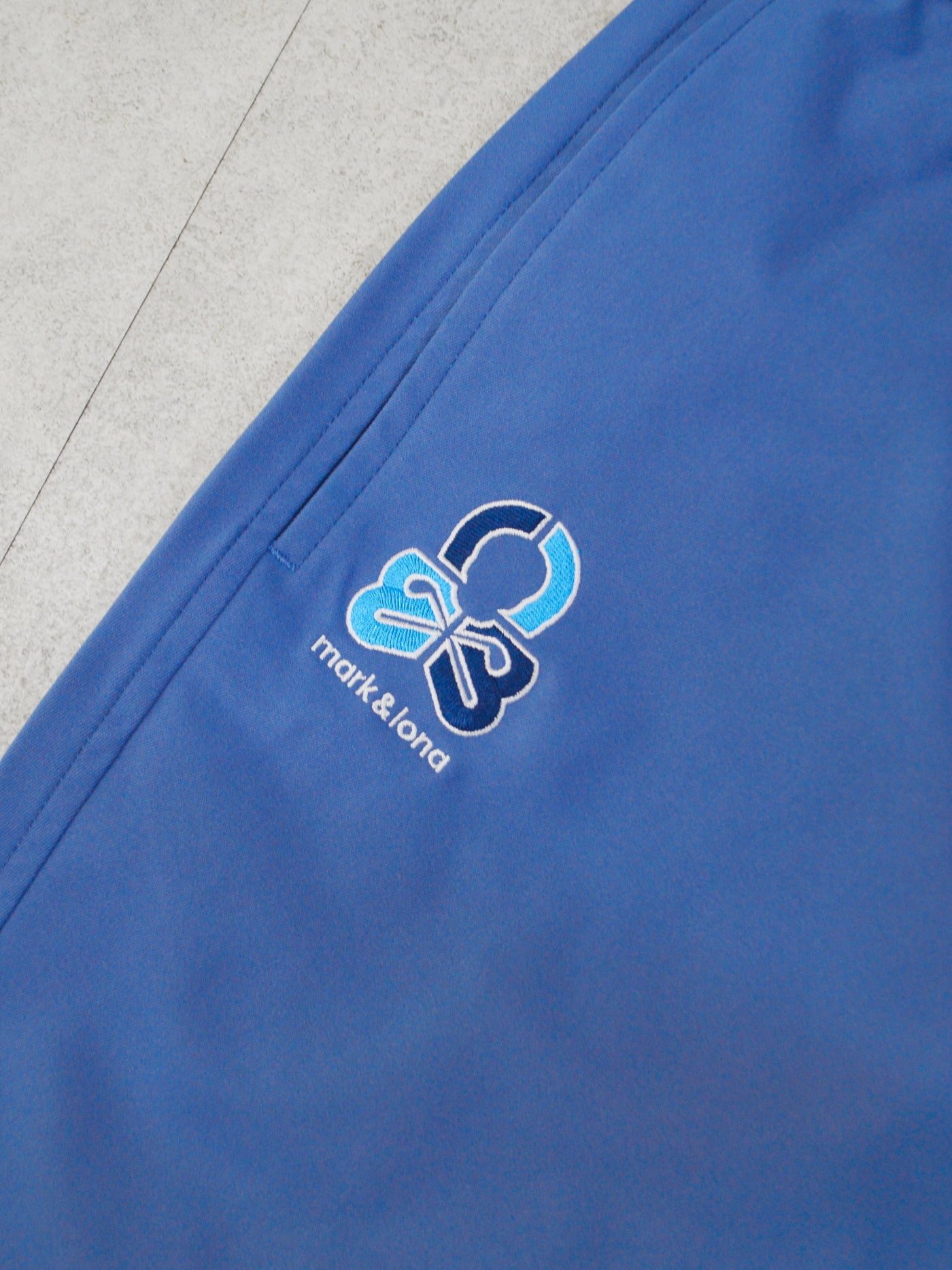 Quadra Performance Twill Golf Shorts | MEN / BLUE