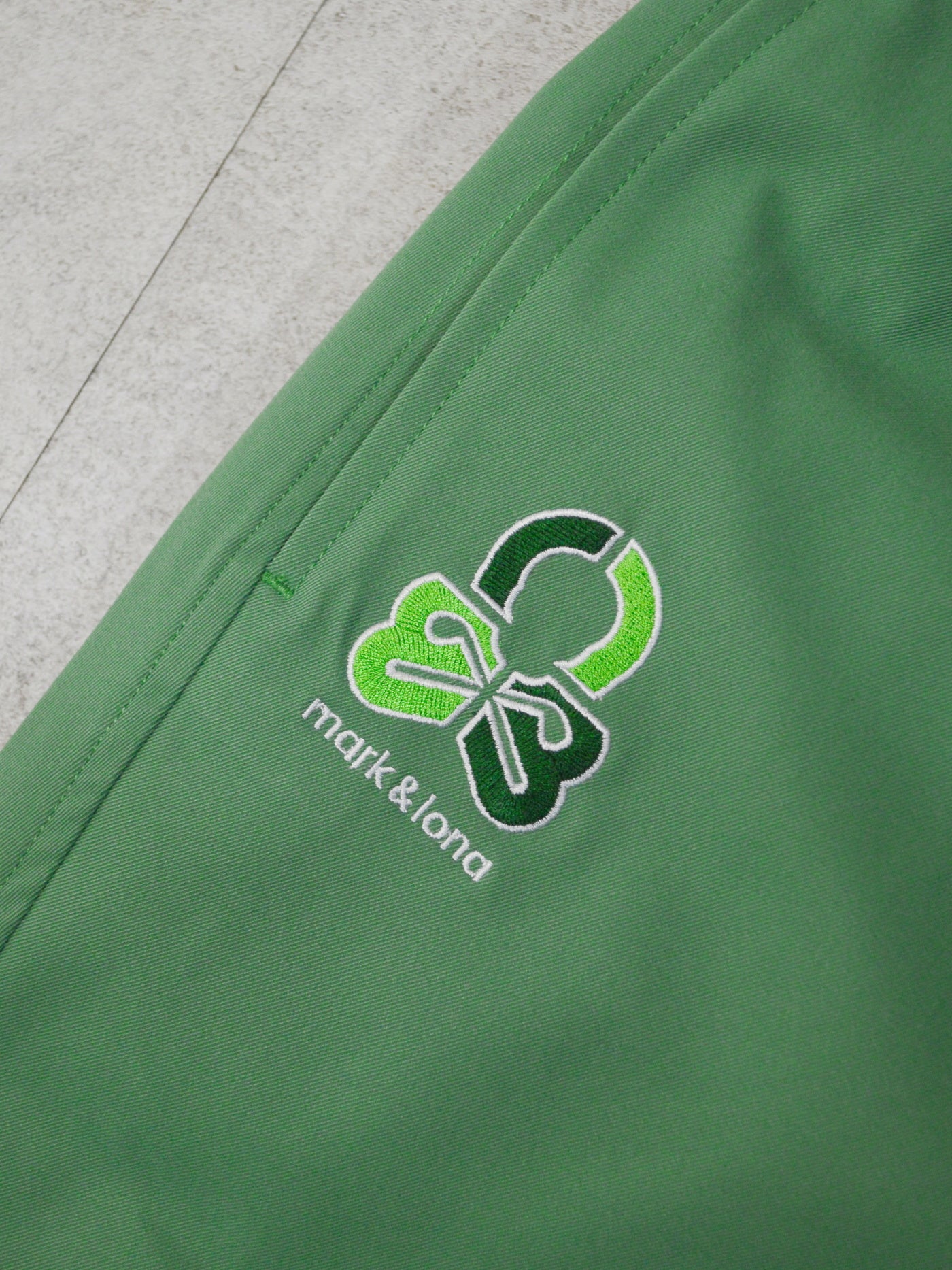 Quadra Performance Twill Golf Shorts | MEN / GREEN