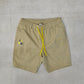 Quadra Performance Twill Golf Shorts | MEN / BEIGE