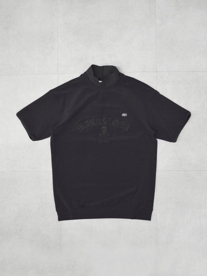 Sovereign Pile Mock Neck Tee | MEN / BLACK