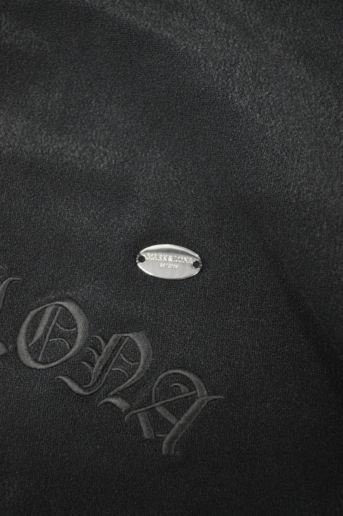 Sovereign Pile Mock Neck Tee | MEN / BLACK