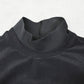 Sovereign Pile Mock Neck Tee | MEN / BLACK