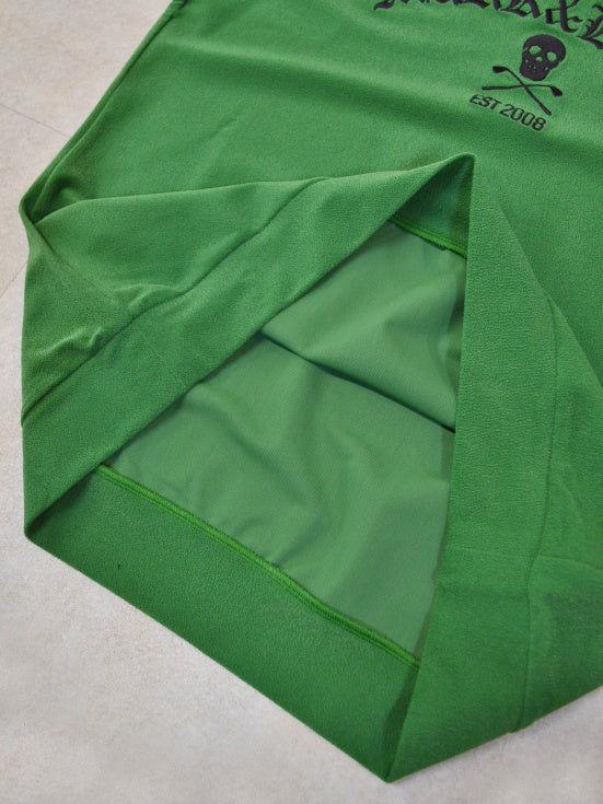 Sovereign Pile Mock Neck Tee | MEN / GREEN