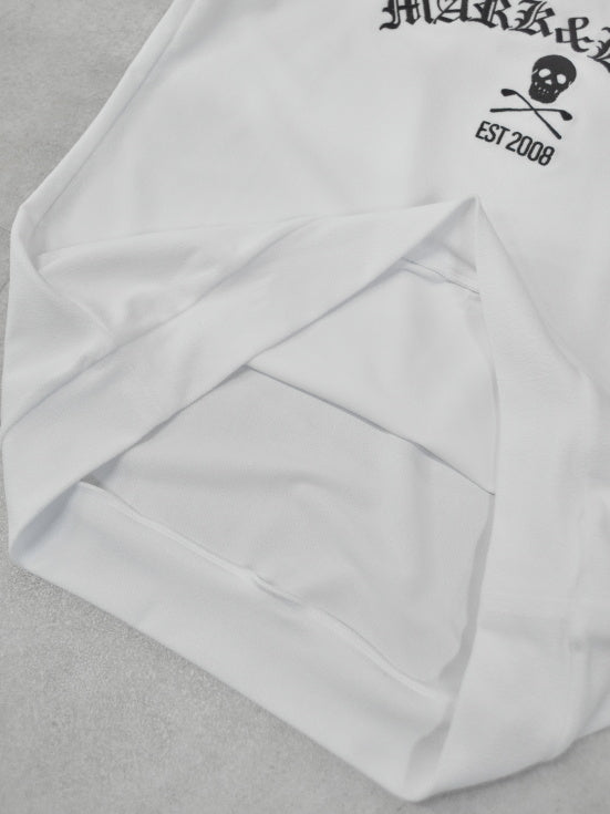 Sovereign Pile Mock Neck Tee | MEN / WHITE