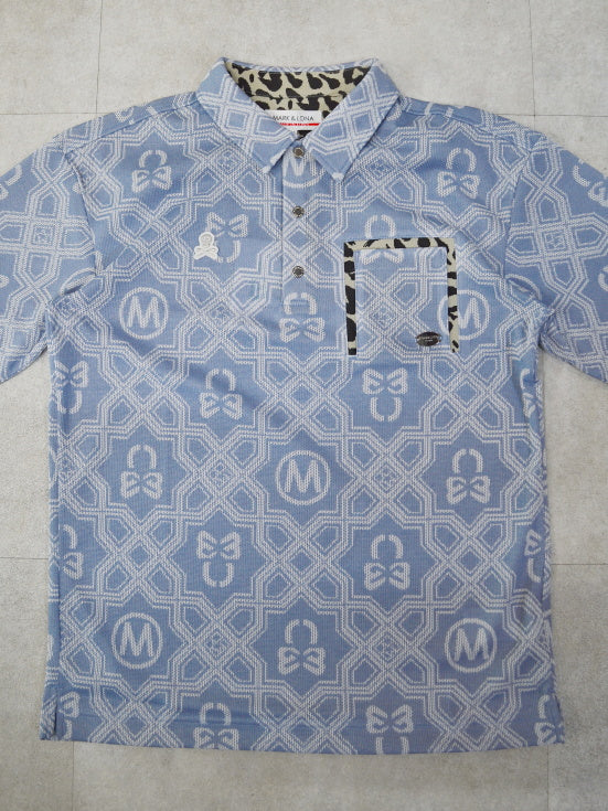 Dominant Mesh Shirt | MEN / SAX