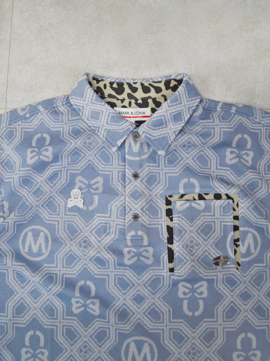 Dominant Mesh Shirt | MEN / SAX