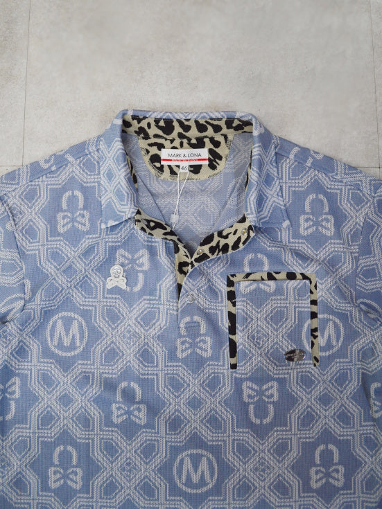 Dominant Mesh Shirt | MEN / SAX